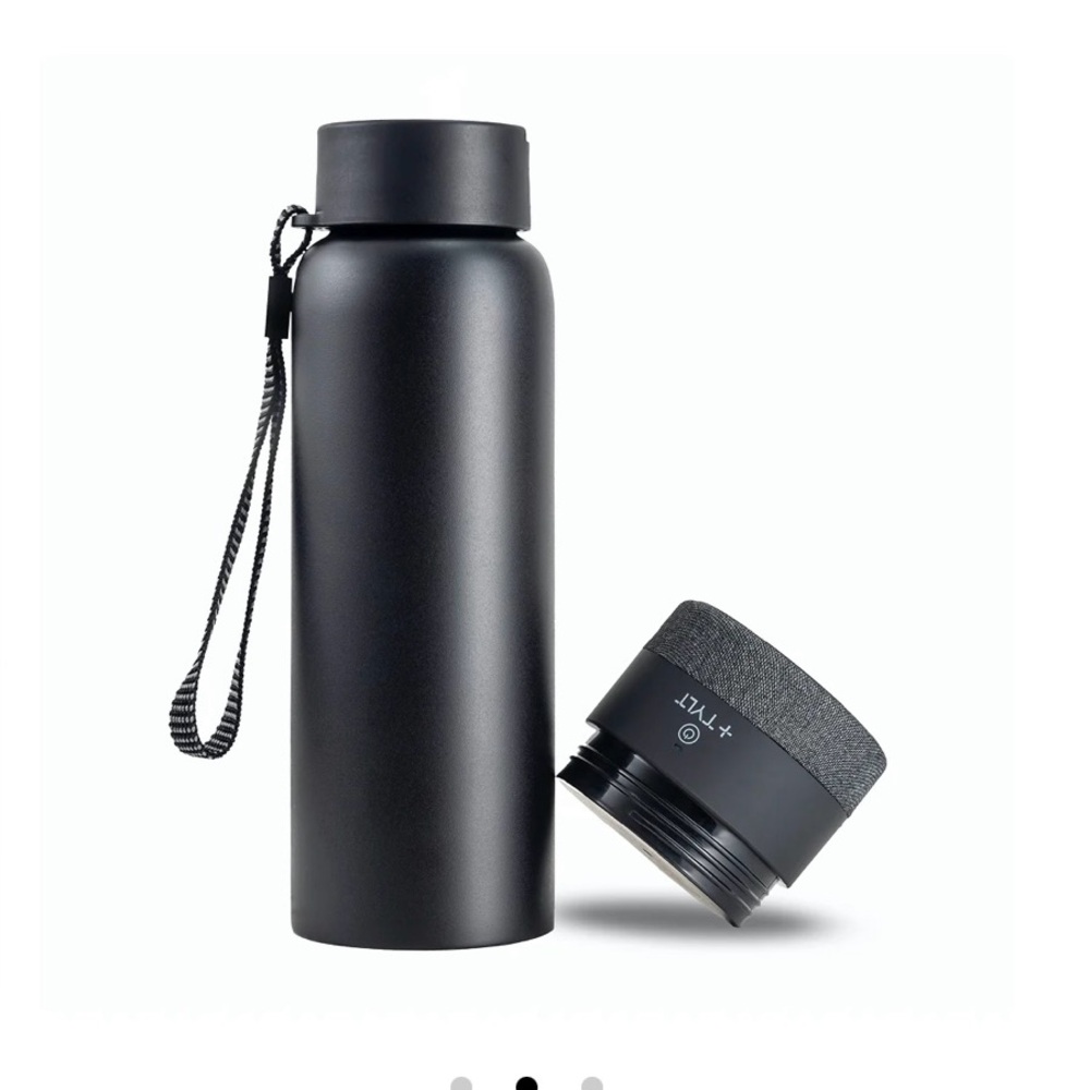 TWO BOTTLES!! TYLT Bottle 2.0 Hydration bottle With Bluetooth speaker MSRP $60ea